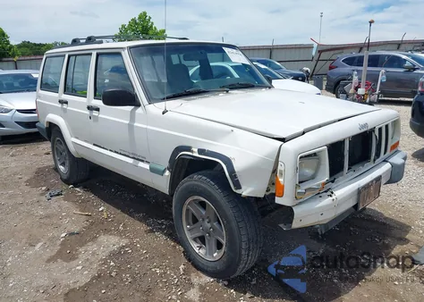 1999 Jeep Cherokee Classic/Sport из США, поврежденный, VIN 1J4FF68S2XL590965